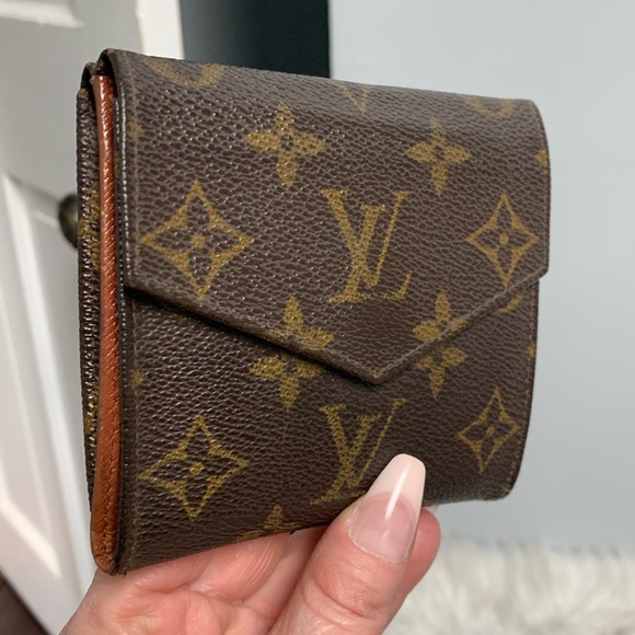 1991 authentic Louis Vuitton compact Elise trifold wallet - Picture 3 of 17